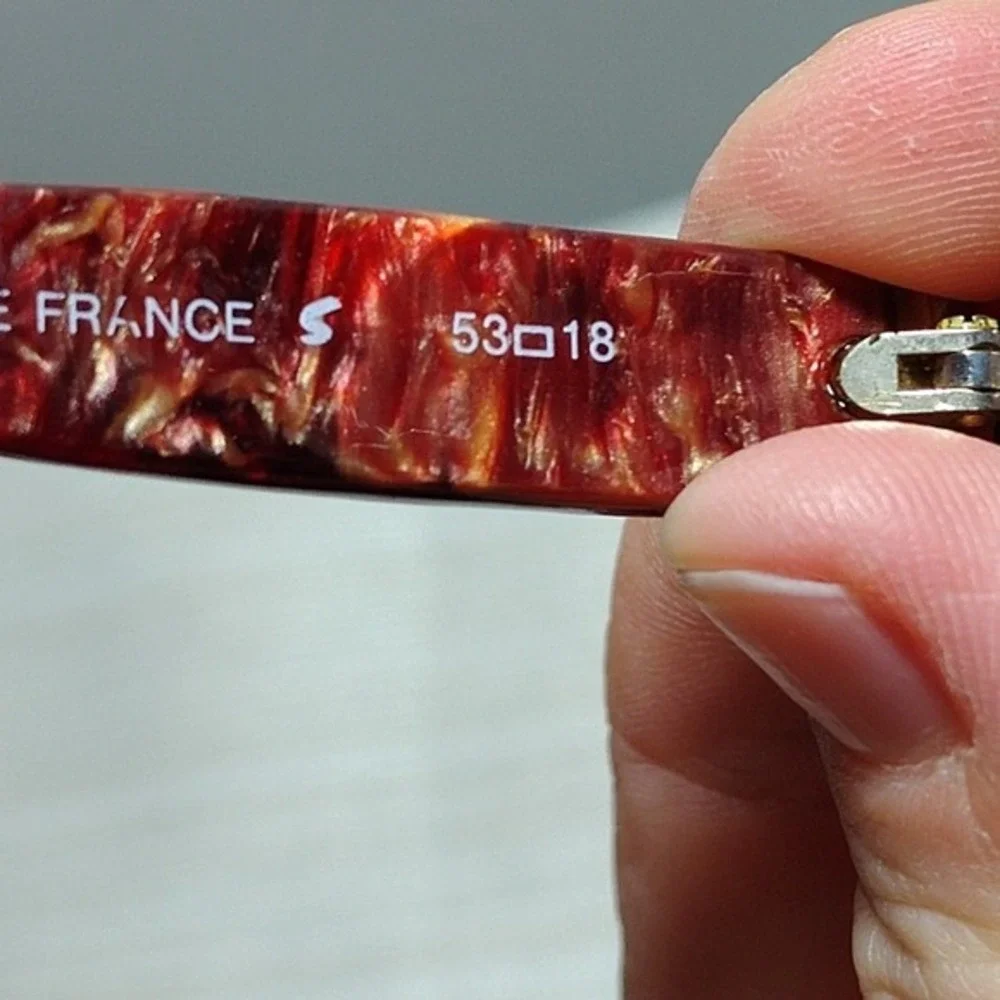 Cerruti 1881 2916 BOX Hand Made France Sunglasses Marbled 53□18‎ Vintage luxury